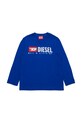 Παιδικό βαμβακερό μακρυμάνικο Diesel TDROPS T-SHIRT στάμπα μπλε J02474