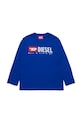 Diesel longsleeve din bumbac pentru copii TDROPS T-SHIRT print albastru J02474