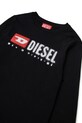 Chłopiec Diesel longsleeve bawełniany dziecięcy TDROPS T-SHIRT J02474 czarny