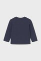 Mayoral longsleeve bawełniany 108.3D.Baby.9BYA granatowy AW25
