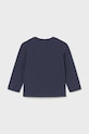 Mayoral longsleeve bawełniany 108.3D.Baby.9BYA granatowy AW25