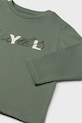 Chłopiec Mayoral longsleeve bawełniany 108.3D.Baby.9BYA zielony