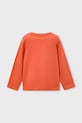 Mayoral longsleeve din bumbac 173.5C.Mini.9BYA portocaliu AW25
