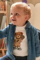 Majica dugih rukava za bebe Mayoral print bež 2058.3A.Baby.9BYA