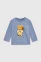 Mayoral longsleeve niemowlęcy 2058.3A.Baby.9BYA niebieski AW25