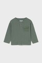 Mayoral longsleeve niemowlęcy z elastanem zielony 2064.3C.Baby.9BYA