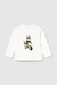Mayoral longsleeve din bumbac 2065.3C.Baby.9BYA alb AW25