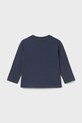 Mayoral longsleeve bawełniany 2066.3C.Baby.9BYA granatowy AW25