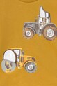 Mayoral longsleeve din bumbac pentru copii galben 2069.3D.Baby.9BYA