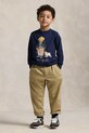 Παιδικό μακρυμάνικο Polo Ralph Lauren σκούρο μπλε 322981177001