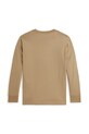 Βαμβακερή μπλούζα με μακριά μανίκια Polo Ralph Lauren 323853891023 μπεζ AW25