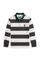 Βαμβακερή μπλούζα με μακριά μανίκια Polo Ralph Lauren βαμβάκι λευκό 323980429001