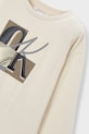 Băieți Mayoral longsleeve din bumbac 4076.5A.Mini.9BYA bej