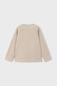 Chłopiec Mayoral longsleeve bawełniany 4078.5B.Mini.9BYA beżowy