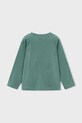 Mayoral longsleeve din bumbac 4080.5B.Mini.9BYA verde AW25
