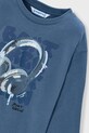 BIMBO Mayoral top a maniche lunghe in cotone 4080.5B.Mini.9BYA blu