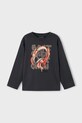 Mayoral longsleeve bawełniany 4080.5B.Mini.9BYA czarny AW25