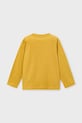Mayoral longsleeve din bumbac pentru copii 4088.5E.Mini.9BYA galben AW25