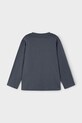 Mayoral longsleeve din bumbac pentru copii 4088.5E.Mini.9BYA albastru AW25