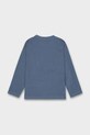 Дитячий бавовняний лонгслів Mayoral 4089.5E.Mini.9BYA блакитний AW25