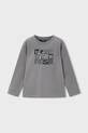 Mayoral longsleeve in cotone bambino/a cotone grigio 4095.5H.Mini.9BYA
