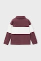 Mayoral longsleeve din bumbac 4121.5F.Mini.9BYA burgundia AW25