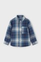 Mayoral koszula bawełniana 4127.5D.Mini.9BYA granatowy AW25