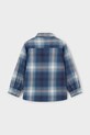 Chłopiec Mayoral koszula bawełniana 4127.5D.Mini.9BYA granatowy