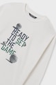 Chłopiec Mayoral longsleeve bawełniany 7002.7A.Junior.9BYA granatowy