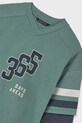 Mayoral longsleeve bawełniany turkusowy 7004.7A.Junior.9BYA
