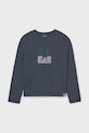 Mayoral longsleeve bawełniany 7005.7A.Junior.9BYA granatowy AW25