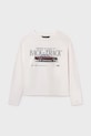 Mayoral longsleeve bawełniany 7006.7B.Junior.9BYA beżowy AW25