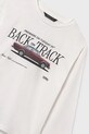 Mayoral longsleeve bawełniany beżowy 7006.7B.Junior.9BYA