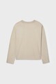 Mayoral longsleeve bawełniany dziecięcy 7011.7D.Junior.9BYA beżowy AW25