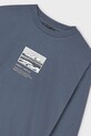 Mayoral longsleeve din bumbac pentru copii albastru 7011.7D.Junior.9BYA