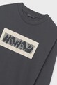 Chłopiec Mayoral longsleeve bawełniany dziecięcy 7013.7E.Junior.9BYA czarny