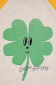 Chłopiec Bobo Choses longsleeve bawełniany niemowlęcy Lucky Clover 225AC018 szary