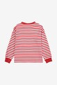 Chłopiec Bobo Choses longsleeve bawełniany dziecięcy 225AC135 czerwony