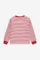 Chłopiec Bobo Choses longsleeve bawełniany dziecięcy 225AC135 czerwony