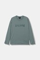 Emporio Armani longsleeve in cotone bambino/a pacco da 2 EB000726.AF16162 blu navy AW25