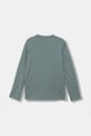 Emporio Armani longsleeve din bumbac pentru copii 2-pack bleumarin EB000726.AF16162