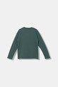 Emporio Armani longsleeve din bumbac pentru copii 2-pack bej EB000726.AF16162