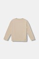 Emporio Armani longsleeve in cotone bambino/a EB000725.AF16162 beige AW25