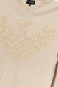 BIMBO Emporio Armani longsleeve in cotone bambino/a EB000725.AF16162 beige