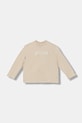 Emporio Armani longsleeve bawełniany dziecięcy 2-pack EB000767.AF16162 beżowy AW25