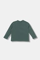 Emporio Armani longsleeve bawełniany dziecięcy 2-pack EB000767.AF16162 beżowy