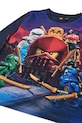 Dječaci Dječja pamučna majica dugih rukava Lego LWTAFFY 613 11010889 mornarsko plava