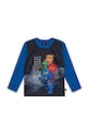Lego longsleeve dziecięcy LWTAFFY 620 nadruk niebieski 11011247