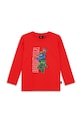 Lego longsleeve bawełniany dziecięcy LWTAFFY 622 nadruk czerwony 11011248