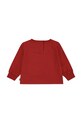 Dětské bavlněné tričko s dlouhým rukávem Levi's LOGO BULLDOG CREST TEE 6EP166 červená AW25